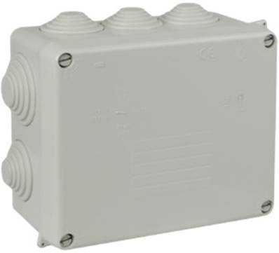 Boîte de dérivation étanche IP55 / IK08 - 160 x 135 x 70 mm | 8 entrées &#8960; 32 mm