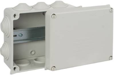 Boîte de distribution étanche IP55 / IK08 avec rail DIN - 310 x 240 x 125 mm 