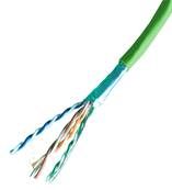 Cable patch multibrins 4p cat.6 f/utp, pvc - vert