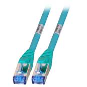 Cordon RJ45 c6a s/ftp lsoh premium 1m vert infralan