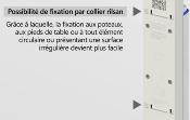 Bloc multiprises 3 prises 2p+t avec inter a cabler