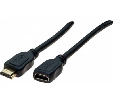 Rallonge hdmi 2.0 high speed avec ethernet m/f 4k 60hz-5m