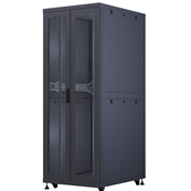 Baie Serveur 26U 800x1000 mm - Noire - Charge 600 kg | Monte