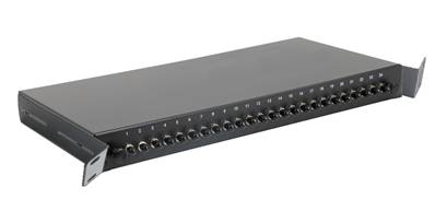 Tiroir optique 19" 24 ports 1u 24 trav. st simplex multimode