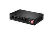 Switch edimax 5 ports fast ethernet / 4 ports poe+ 60w