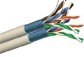 Cable 2x4p categorie 6 f/utp dca lsoh gris kx systeme