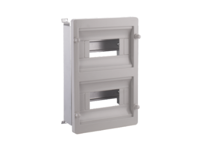 Châssis + face avant + rail DIN pour coffrets MU-253515UV et MU-253515TPUV