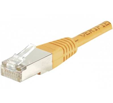 Cordon RJ45 Cat. 6 F/UTP - PVC | Orange 10m 