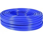 Cable patch multibrins 4p cat.5e f/utp, pvc - bleu