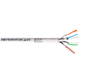 Cable c6a s/ftp gris 100ohms multibrins - lszh