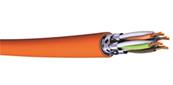 CABLE 4P CAT7 S/FTP 1000M 800MHZ LSOH NEXANS - ORANGE