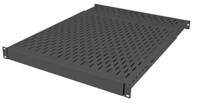 Etagere 19" fix av-ar 150kg p. 350 noir pr armoire p. 600