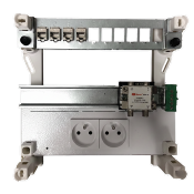 Coffret de communication modulaire M-250 GRADE 3 - 6RJ | 2 prises - sans DTI