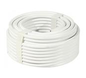 CABLE COAXIAL SATELLITE 17 VATC BLANC - BOBINE DE 100M