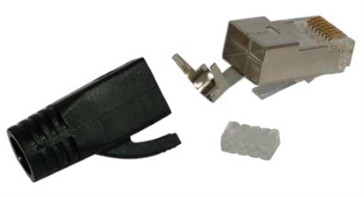 Xeilom - kit rj45 avec manchon monobrin awg23 - cat. 6a