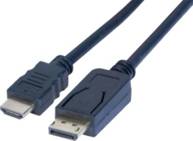 Cordon-convertisseur display port 1.1 mâle / hdmi mâle 2m