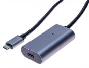 RALLONGE USB 3.1 AMPLIFIE TYPE C - Mle / Femelle - 5m