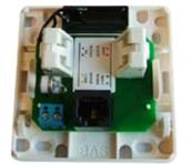 Boitier dti RJ45 standard 3 sorties - avec protection