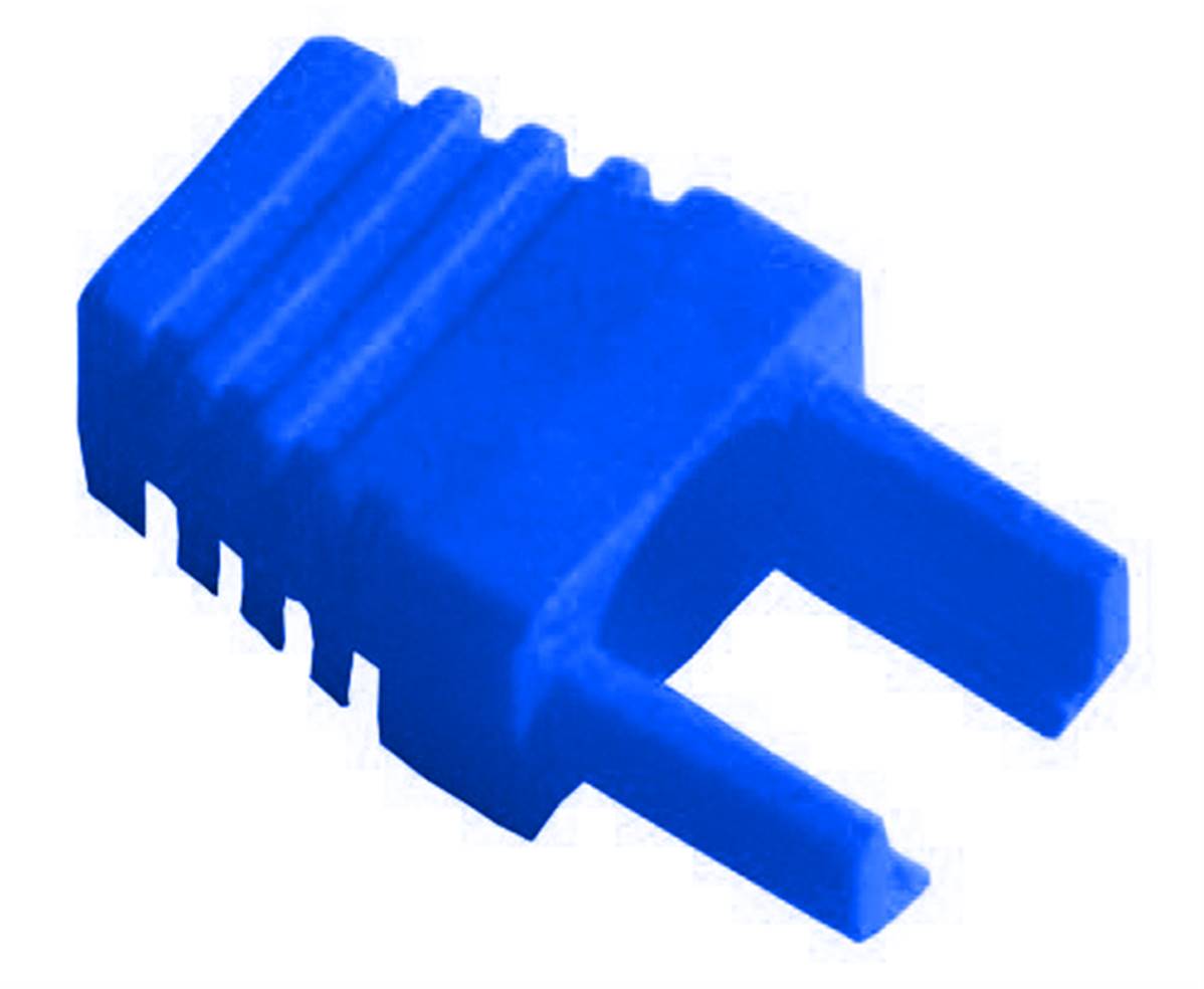 Xeilom - manchon surmoulé pour connecteur rj45 bleu