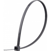 Serre-câbles nylon noir 9mm x 300mm – Lot de 100 pièces