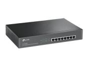 Switch 8 ports RJ45 full poe+ 124w 10/100/1000 tp-link