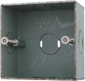 Boîte d'encastrement anti-vandale 80 x 80 x 30 mm pour bouton de sortie