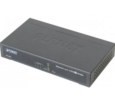 Convertisseur vdsl2 RJ11 30a switch 4 ports RJ45