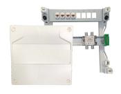 Coffret modulaire 250 grade 2 sans dti + 4 RJ45 + 3 tv