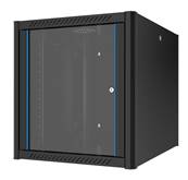 Coffret 19" - 16U 600 x 800 mm - Noir | Monté 