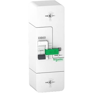 Disjoncteur 1p+t 60a non diff SChneider - livre en vrac