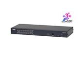 Commutateur kvm cat 5-16 ports avec port connexion en chaîne
