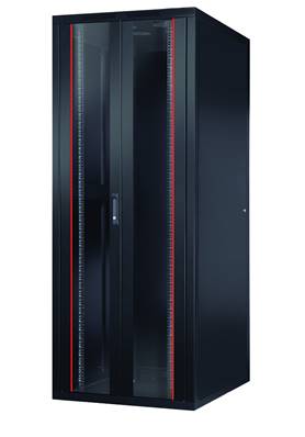 Baie de Brassage 42U 800x800 mm - Noire - Charge 600 kg | Montée