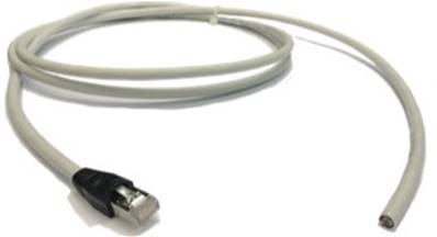 Liaison RJ45 mâle / nu cat.6 f/utp 35 m - KX Système