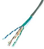 Cable patch multibrins 4p cat.6 f/utp, pvc - rouge