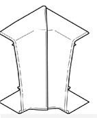 ANGLE INTÉRIEUR VARIABLE CLIDI POUR GOULOTTE 165x60