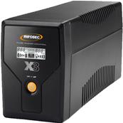 Onduleur x3 ex LCd usb 1000 va infosec