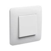 Bouton poussoir 10a 250v blanc