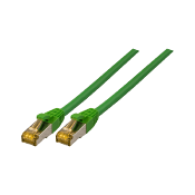 Cordon RJ45 Ultra Flex Cat. 6A S/FTP - LSOH / TPE | Vert 3m 