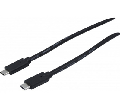 Cordon usb 3.1 hi speed c male / c male 1m