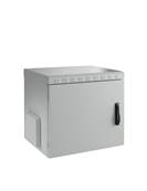Coffret Outdoor 19" IP55 - 12U 600 x 600 mm - Gris