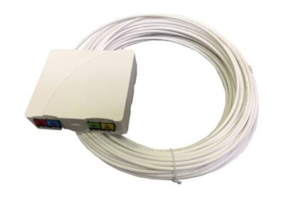 Liaison abon. pré-cablée rect. pto + SC/apc - 1 fo - 60m