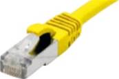 Cordon RJ45 Cat. 6A S/FTP - LSZH | Jaune 1.50m