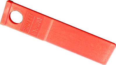 Fiche de coupure 1 paire rouge lot de 100 pcs