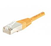 Cordon RJ45 cat.5e - f/utp pvc - 2m - orange