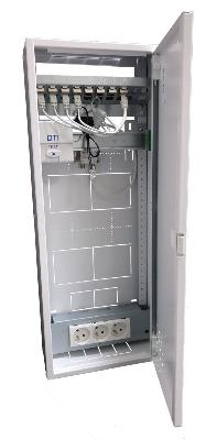 Coffret communciation 625 métallique avec porte 12 RJ grade 3TV 