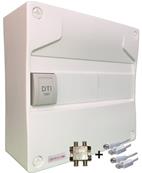 Coffret XH'system modulair 250 grade 2tv- dti+ 8 RJ45- 2tv rj