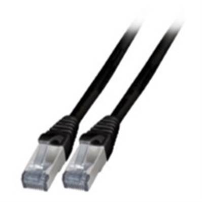 Cordon RJ45 Cat. 6A S/FTP - Étanche | Noir 5m