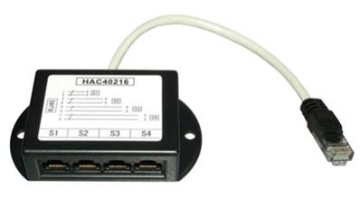 Harmonica avec cordon 4 voies 0.2m ind14