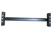 Rail din décaissé 19" - 50mm 3u noir