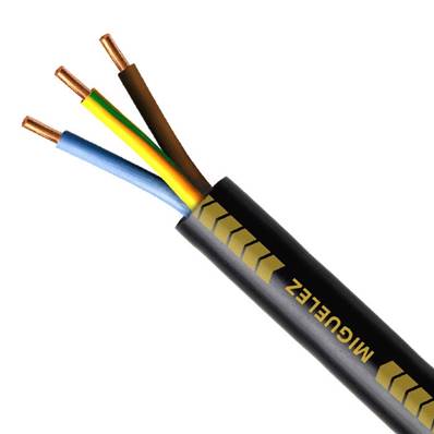 Cable 3x2,5mm² r2v u1000 touret de 500m